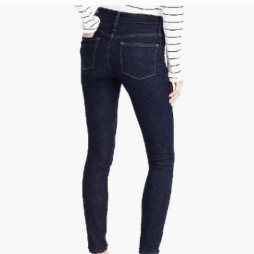 J. Crew Women's Dark Blue Skinny Jeans - Picture 2 of 7